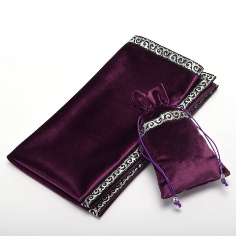 Blessume draw string bag velvet keeps small items organized.