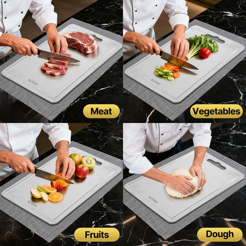 Blfichop titanium board dishwasher safe and easy to clean.