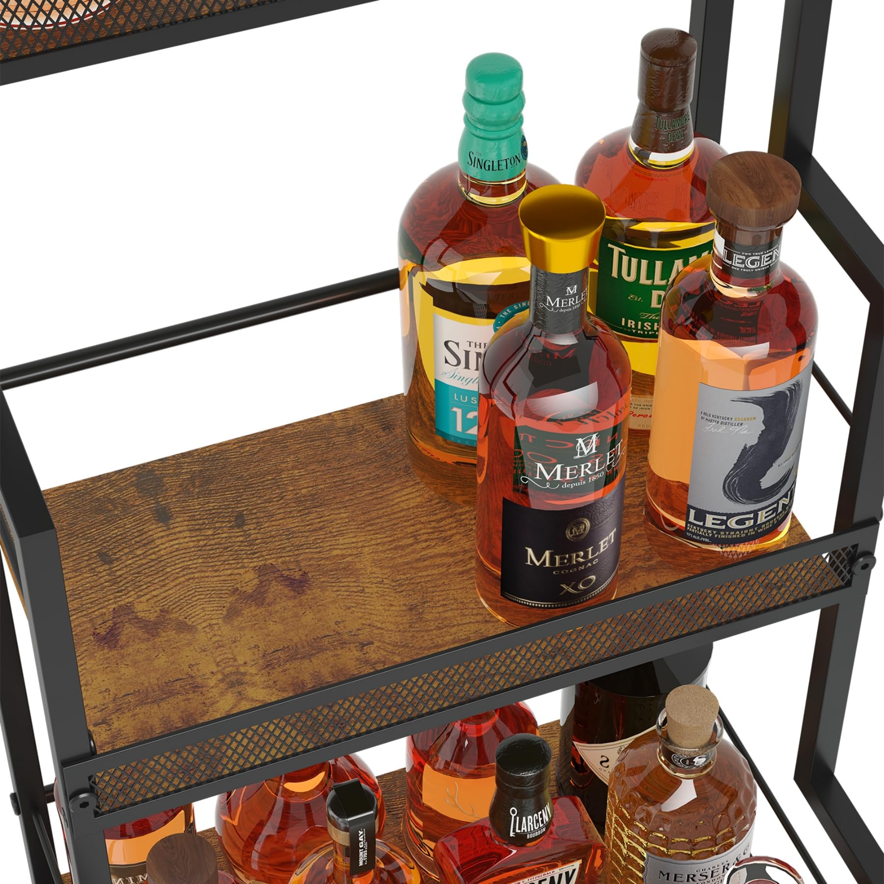 Bliesosfud freestanding display ideal for small home bars and corners.