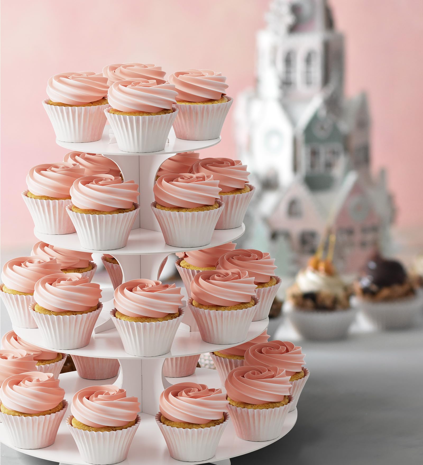 Blissur dessert display ideas for cupcakes and small treats.