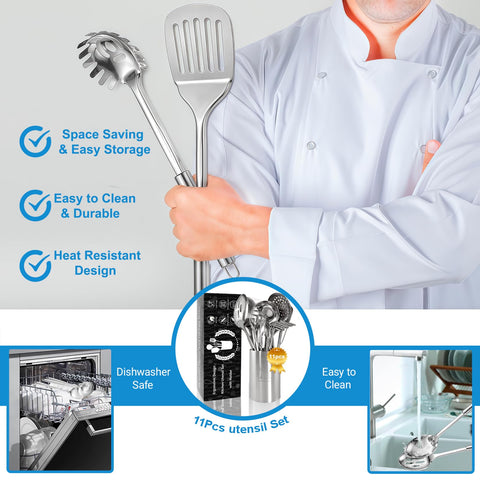 Blithely potato masher from the 11-piece set for smooth mashing