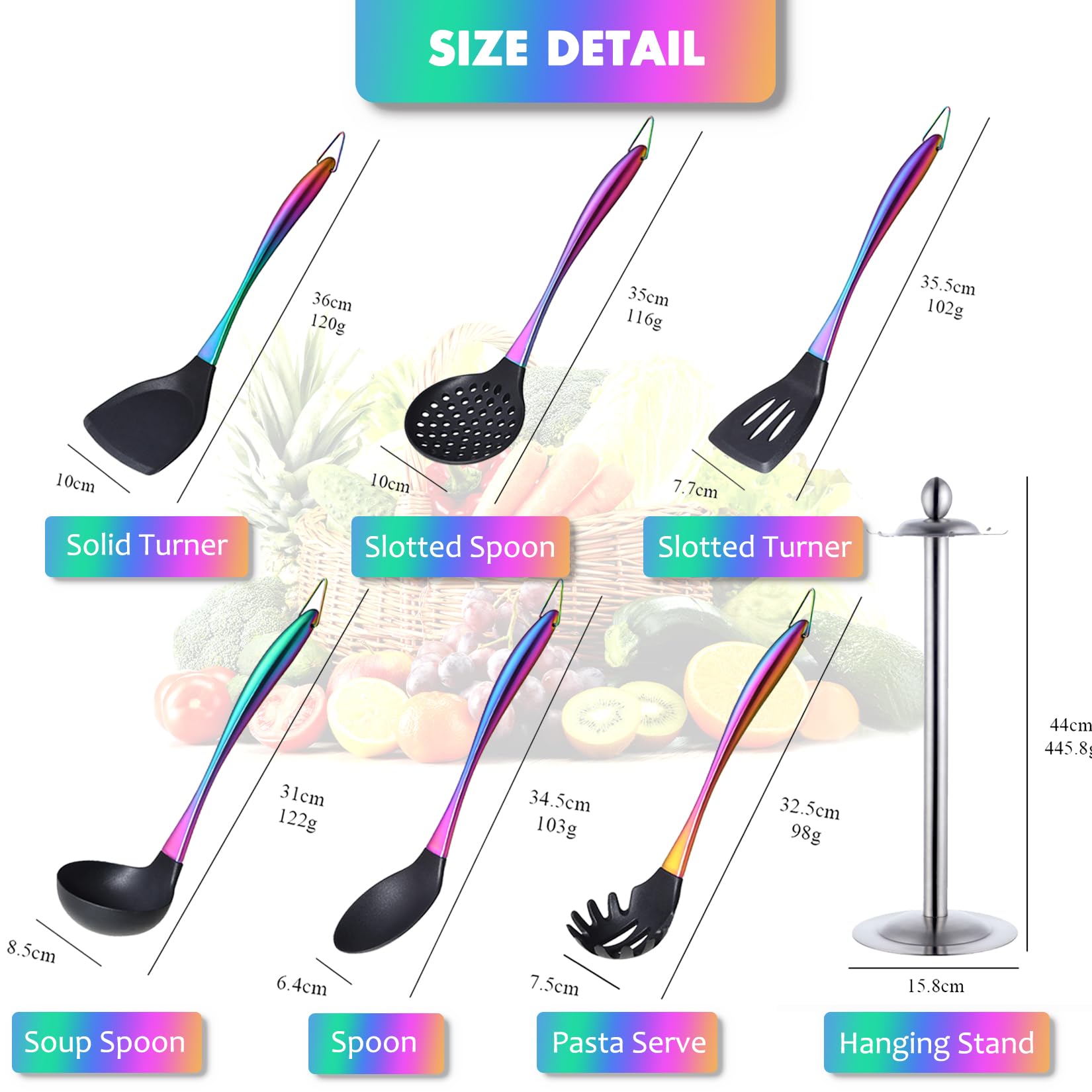 Blithely serving spoon for even saucing and serving