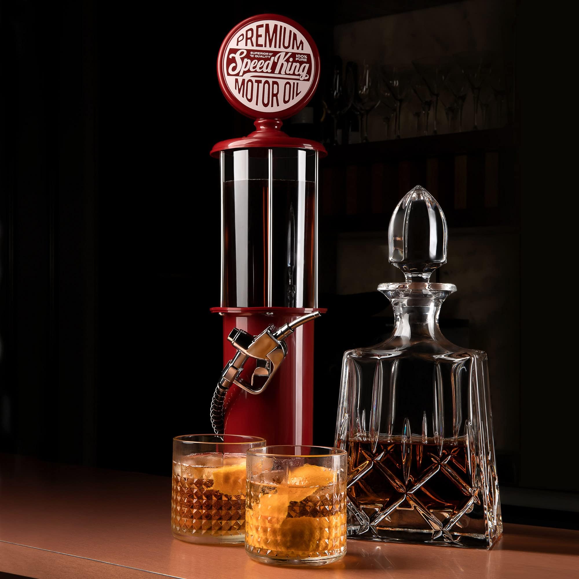 Sturdy stand-ready design with retro appeal