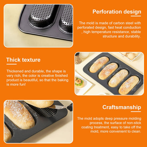 BLLREMIPSUR carbon steel tray for sturdy baking and durable use