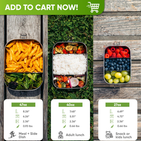 Blockhütte stainless steel lunch box is dishwasher-safe and easy to clean.