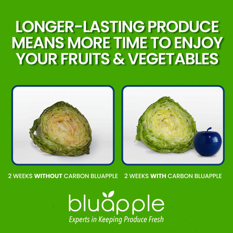 BluApple annual refill kit packaging, simple replacement for ongoing freshness.