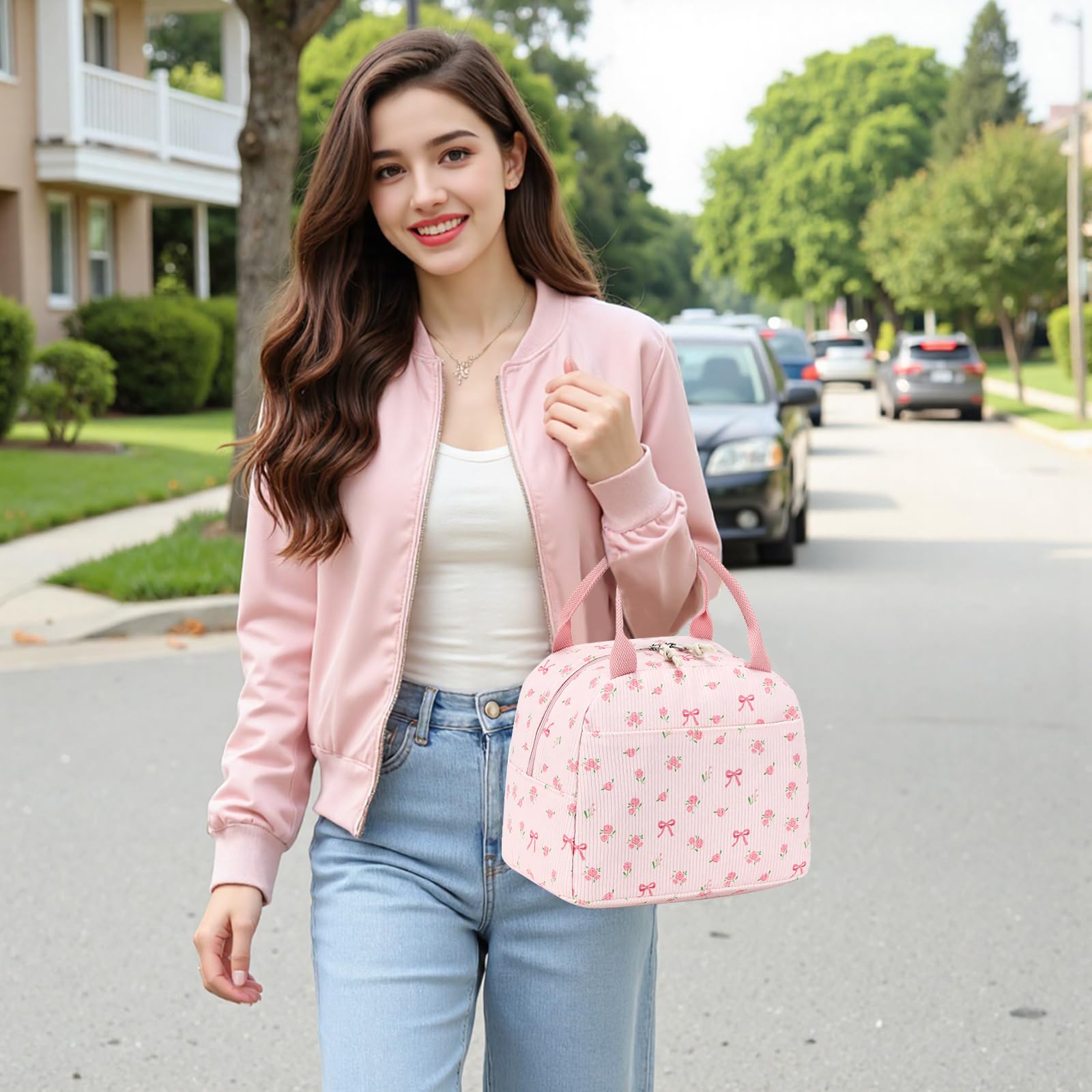 Bluboon stylish corduroy aesthetic adds a cute everyday look.