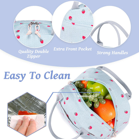 Bluboon front pocket provides quick-access space for essentials