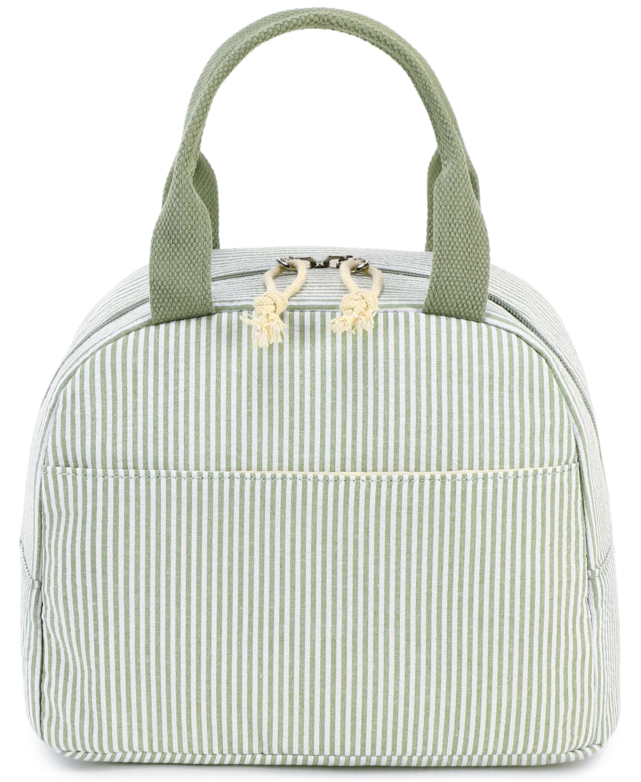 Bluboon lunch bag large capacity tote fits meals, snacks, and essentials.