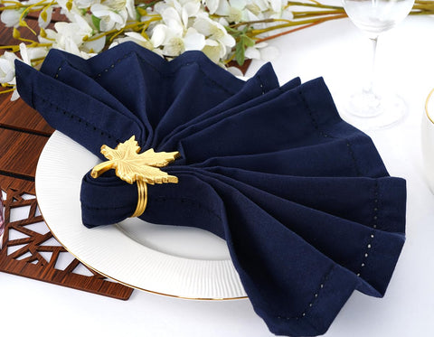 Blue Needles machine washable cotton napkins stay soft wash after wash.