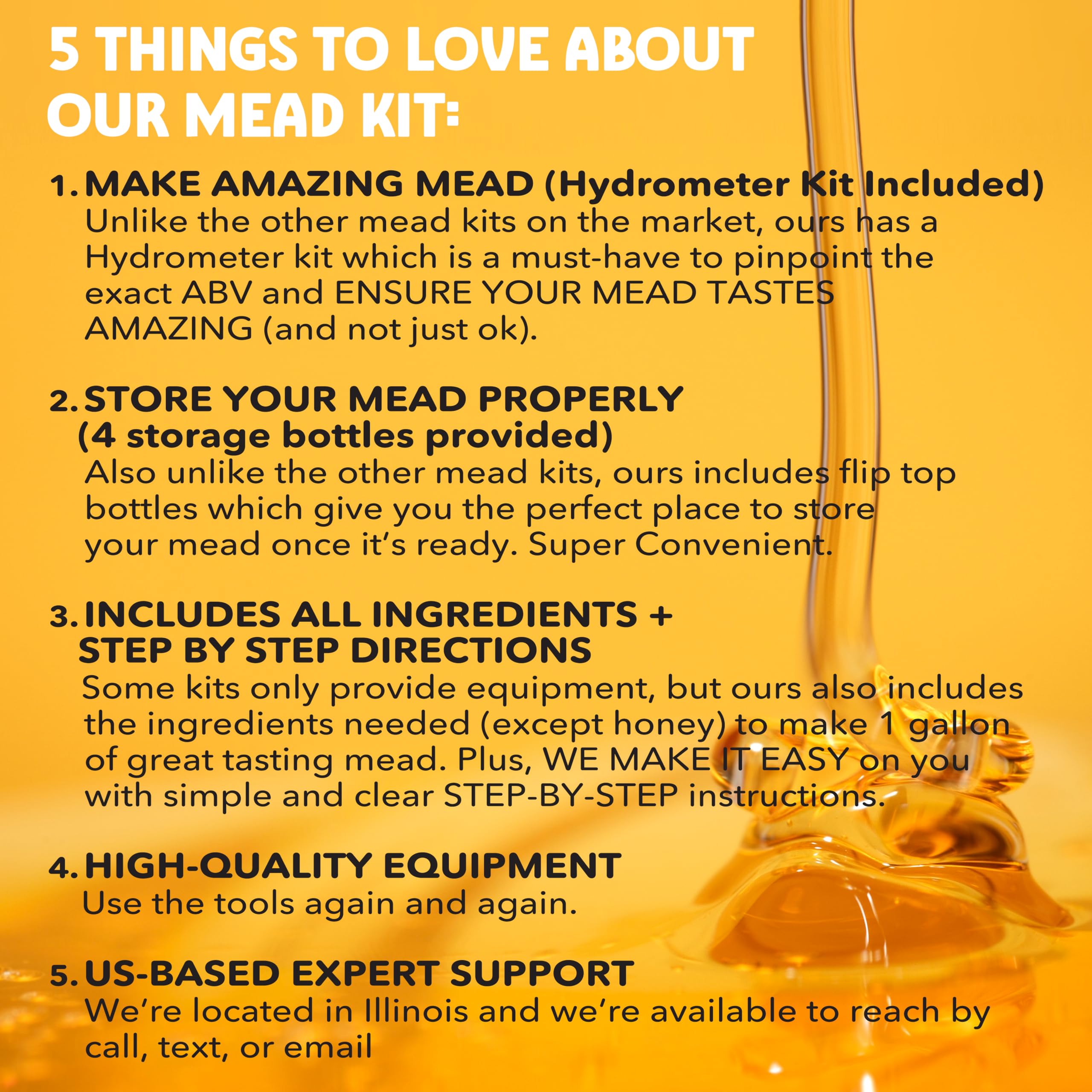 Blue Ox Deluxe Mead Kit includes yeast nutrients for balanced fermentation.