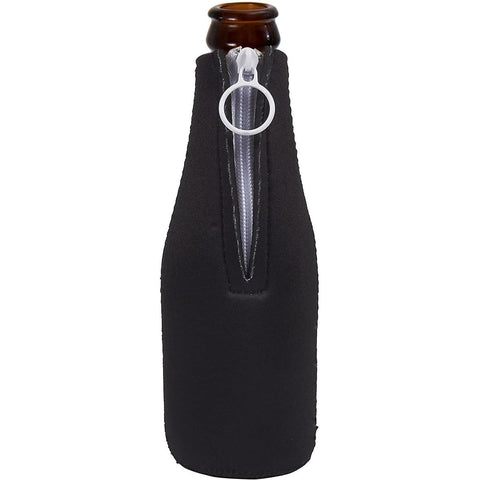 Blue Panda pirate-themed sleeve preserves cold beverages at parties.