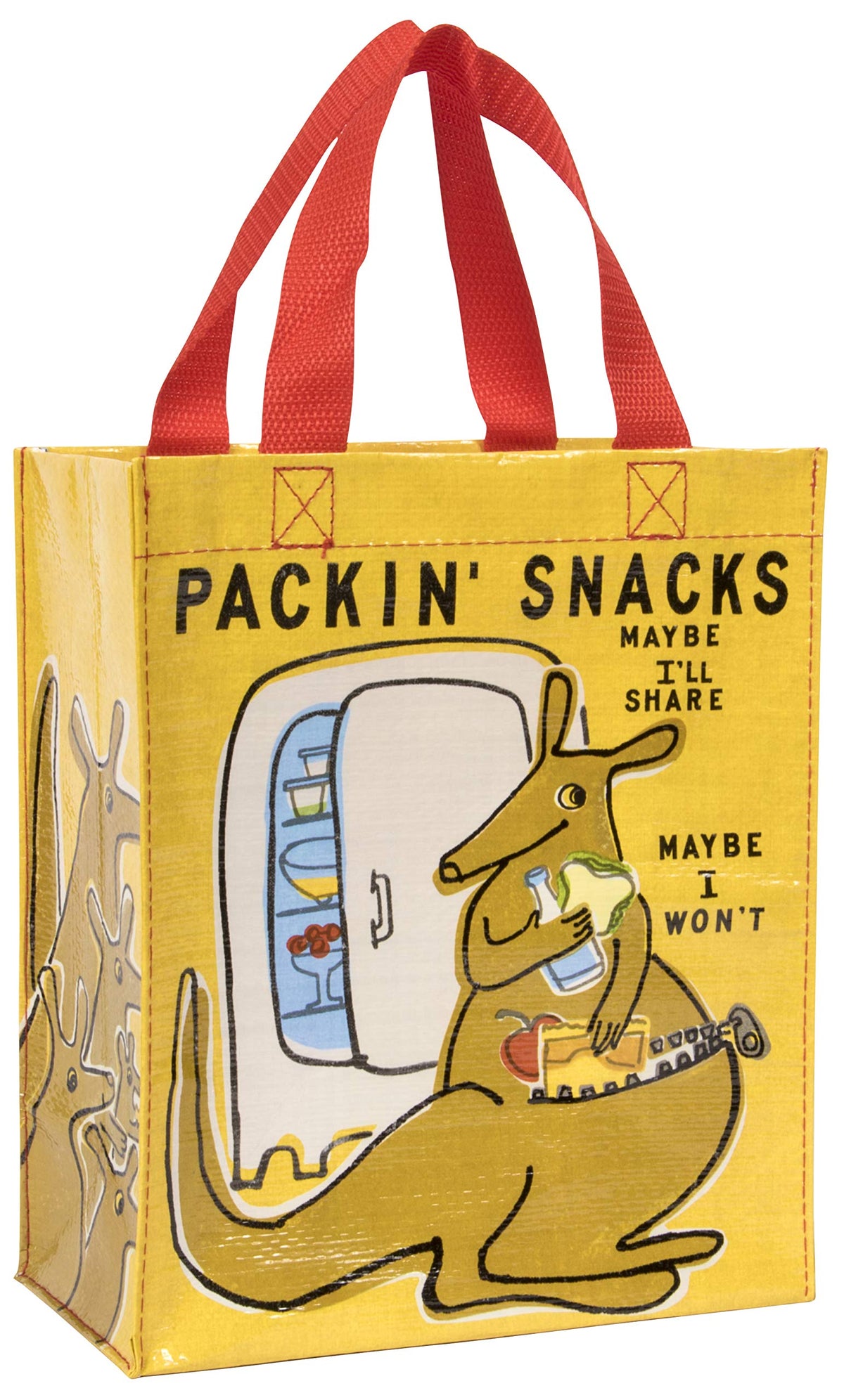 Blue Q Handy Tote Packin' Snacks for reusable lunch bag