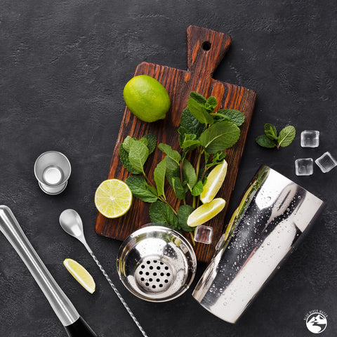 Blue River Water dishwasher-safe shaker for easy cleanup.