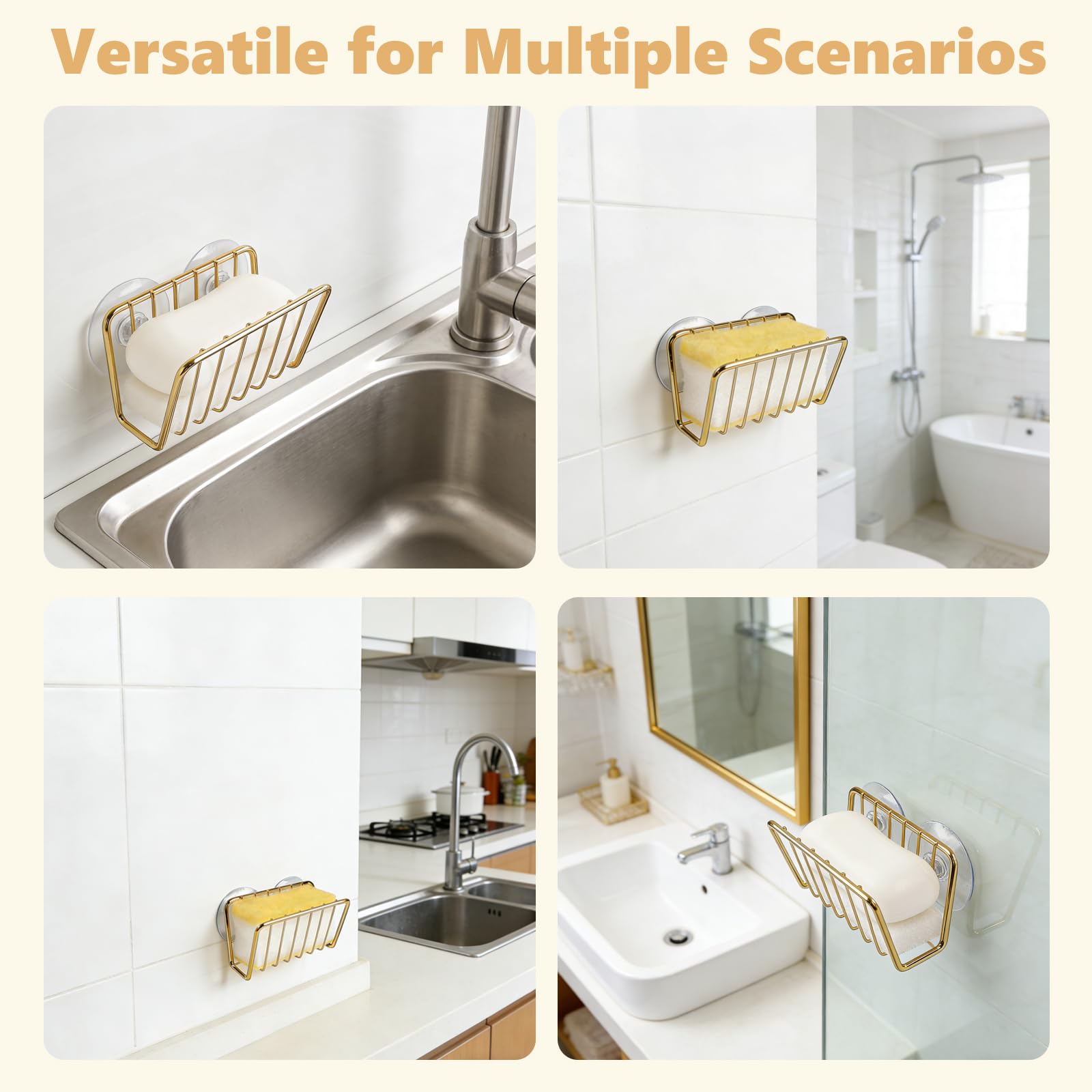 Blueden soap tray bar holder keeps bars organized in kitchen or bath.