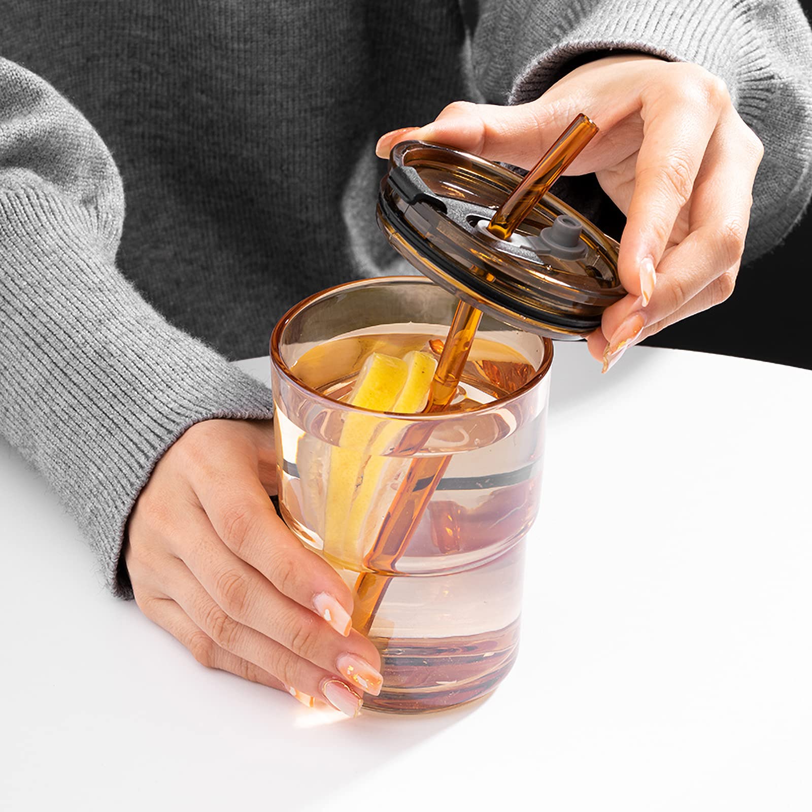 BluePolar glass tumbler is lead-free and BPA/BPS-free for safe use.