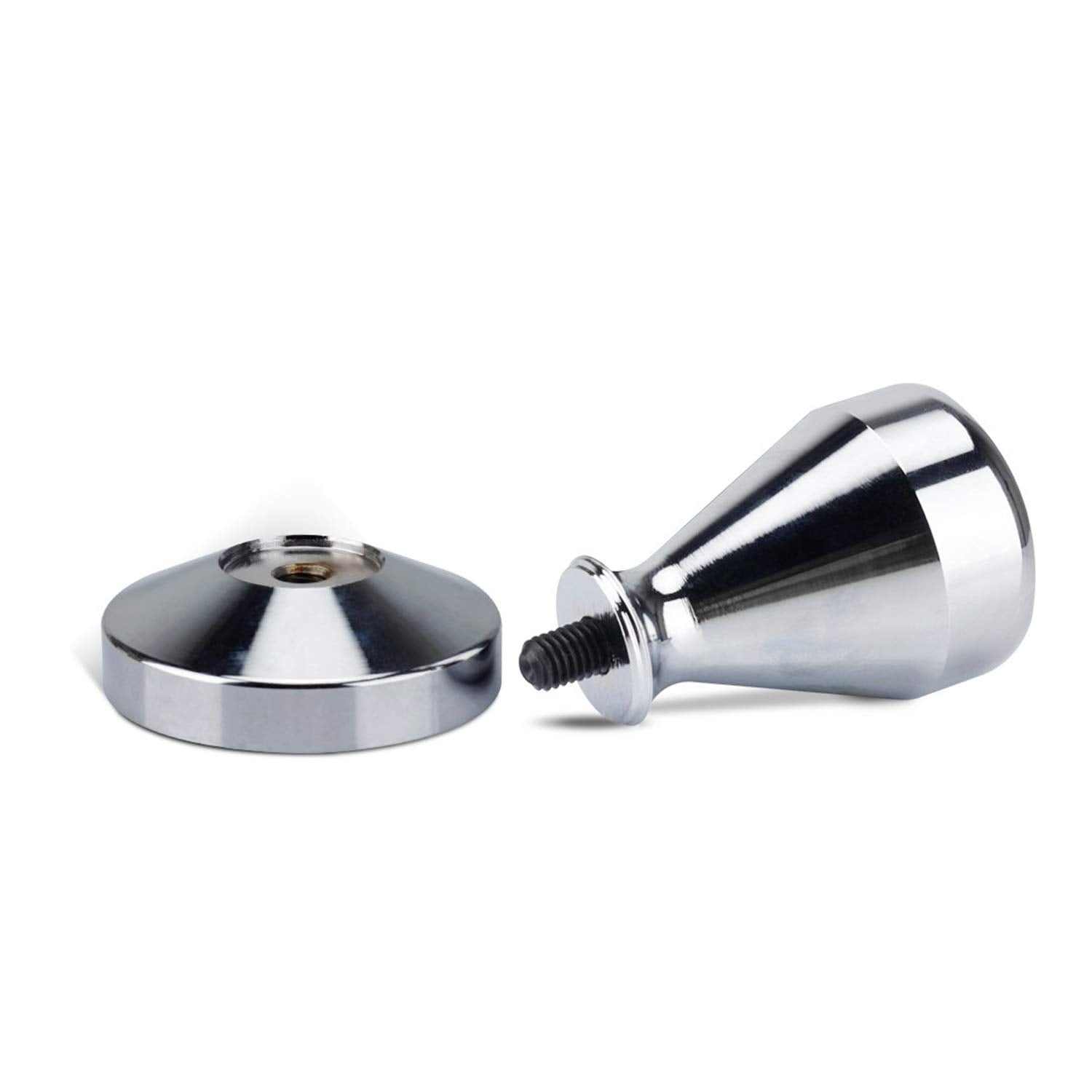 BlueSnail espresso tamper in portafilter, promoting even extraction control