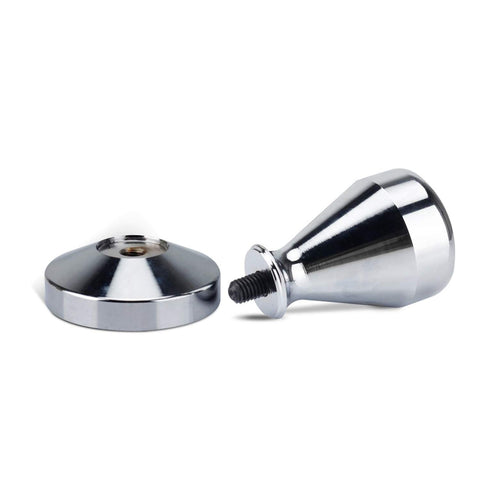 BlueSnail espresso tamper in portafilter, promoting even extraction control