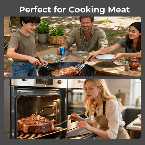 BlueSwan dishwasher-safe probe with quick charge for busy cooks.