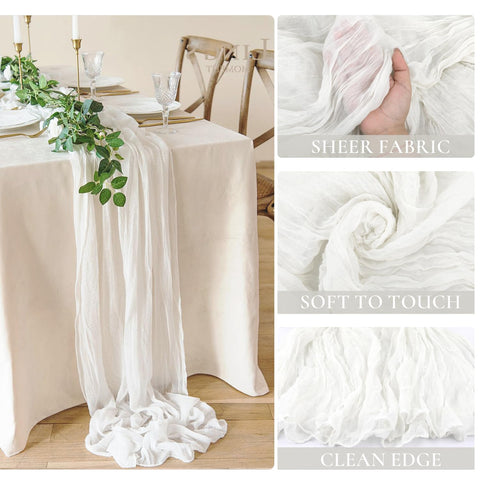 BLUETOP cheesecloth texture close-up showing airy gauze fabric