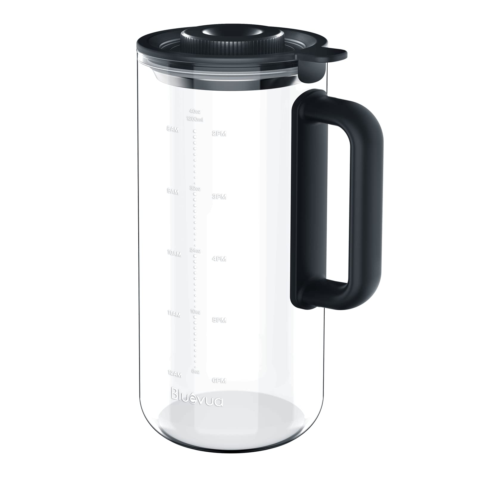 Bluevua RO100ROPOT-Lite carafe front view for easy replacement and space-saving countertop use