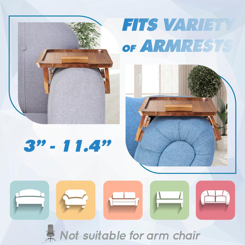 BLUEWEST adjustable clamp fits various sofa arms for secure mounting