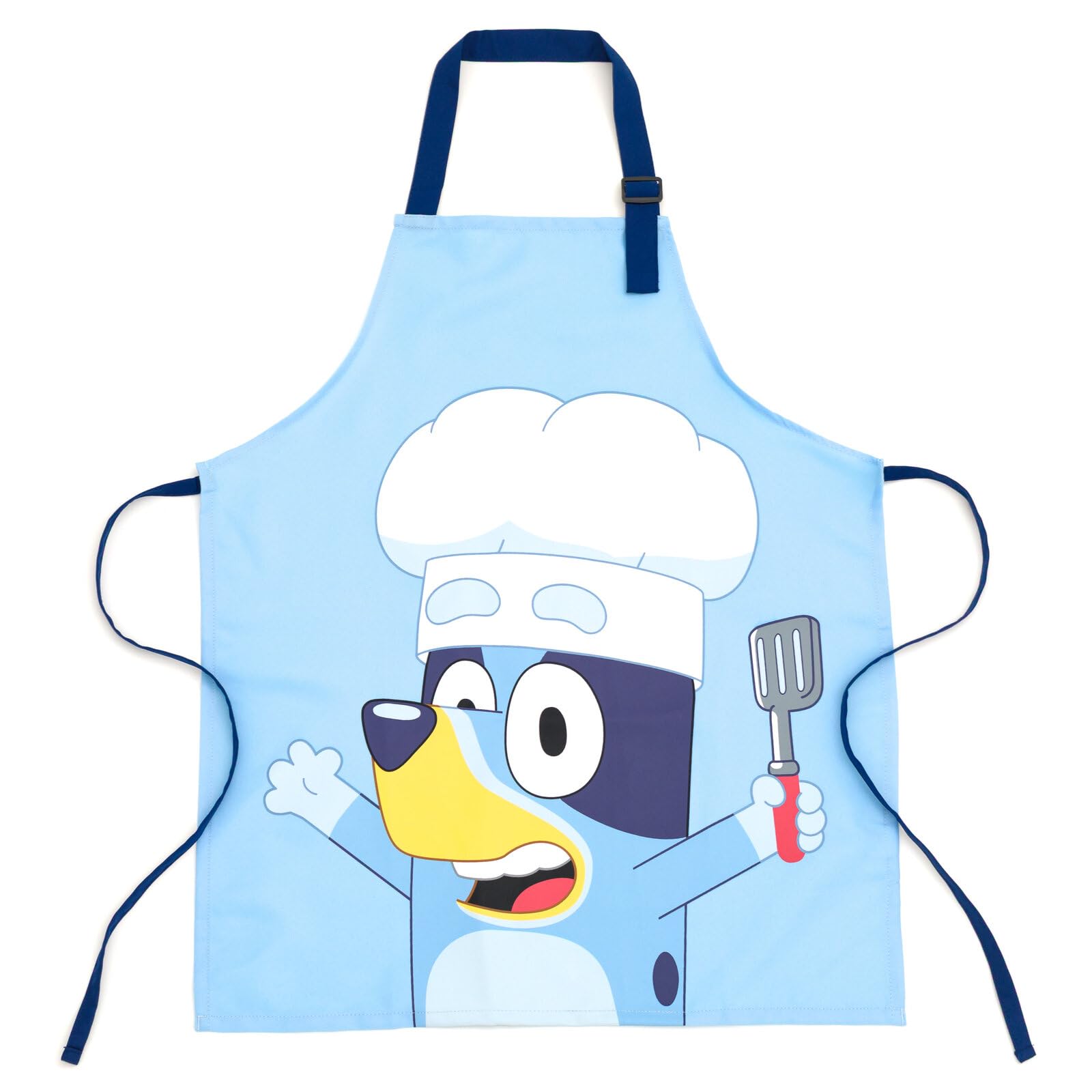 Bluey OS Youth chef hat in sky blue keeps hair tidy