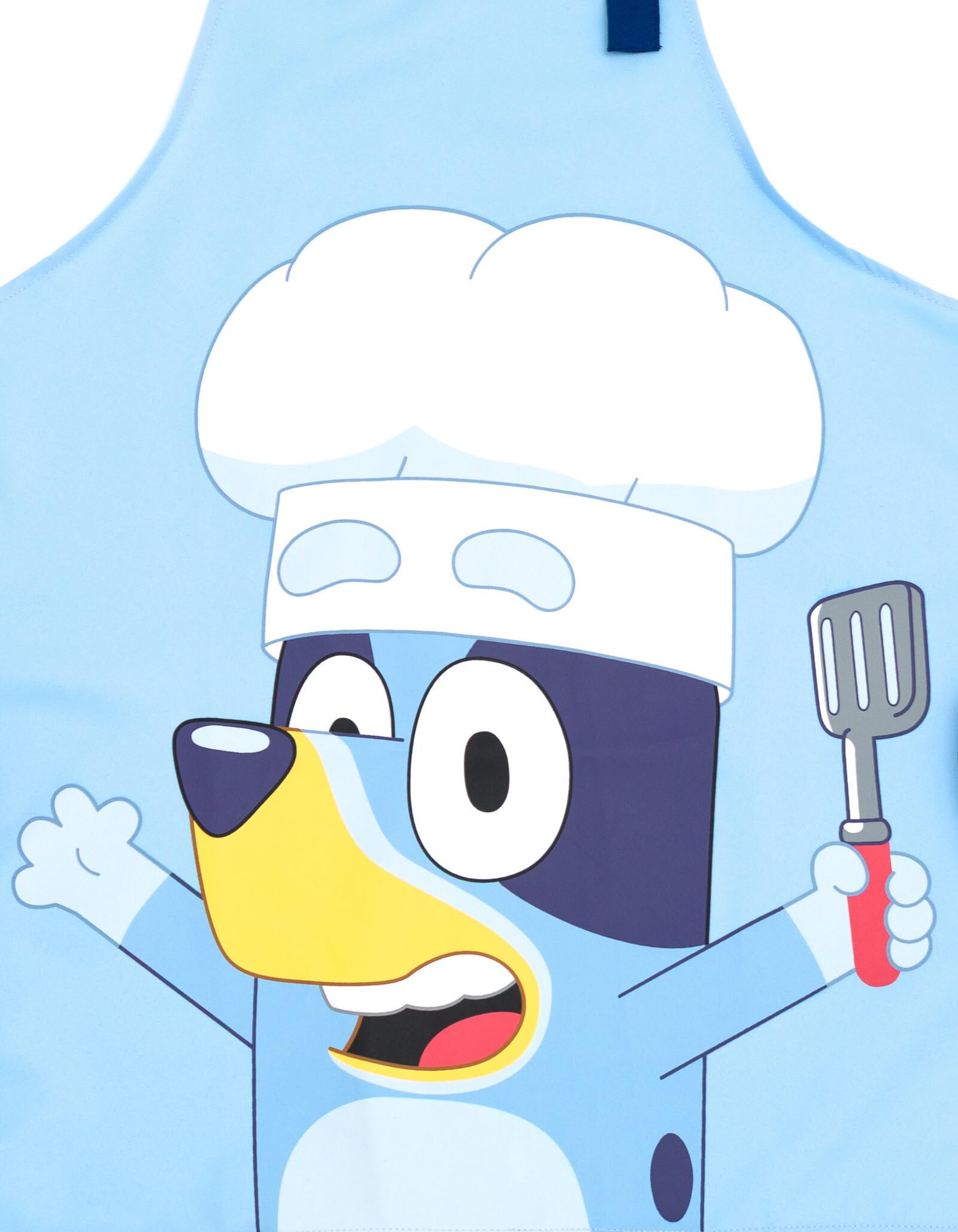 Bluey OS Youth durable twill fabric resists stains during baking
