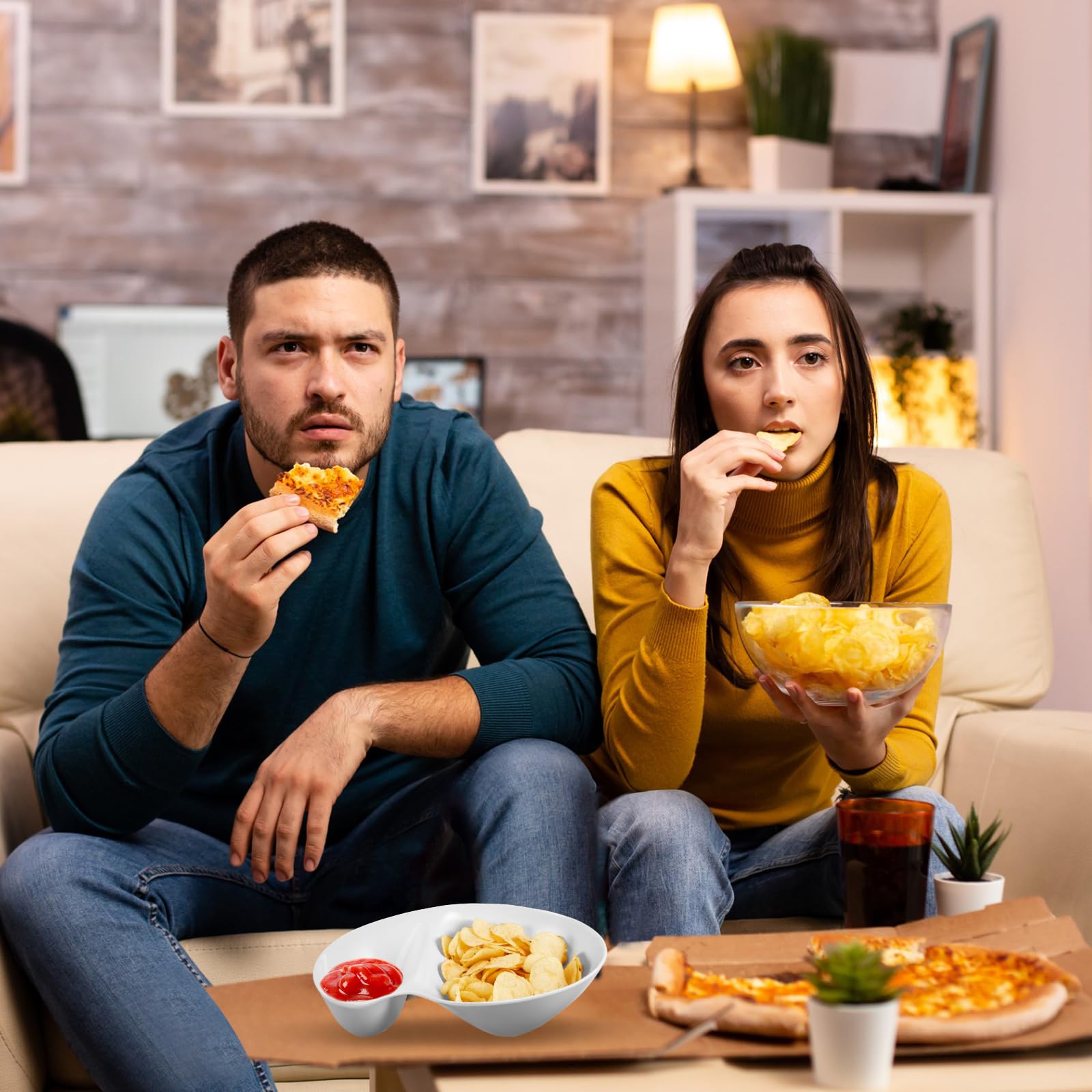 Blushtier easy-clean dishwasher safe serving set for quick cleanup.