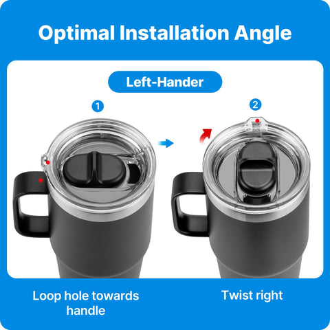 Bluwing straw-friendly spout supports 0.31-inch straws for flexible sipping