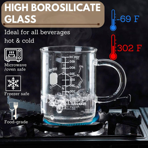 BMC beaker mug with ergonomic handle offers a comfortable grip
