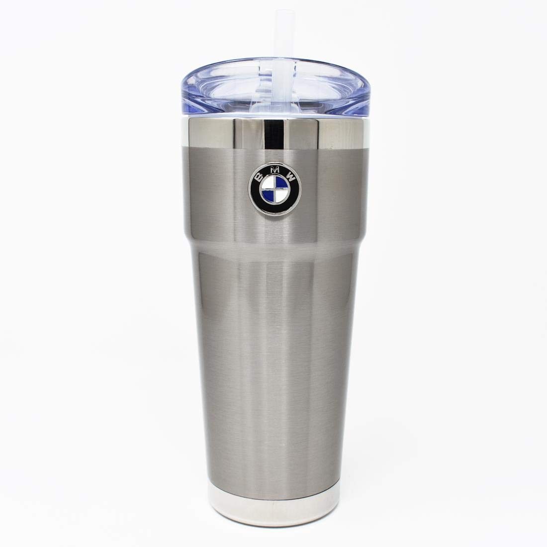 BMW Roundel Travel Mug with roundel logo for on-the-go temperature retention.