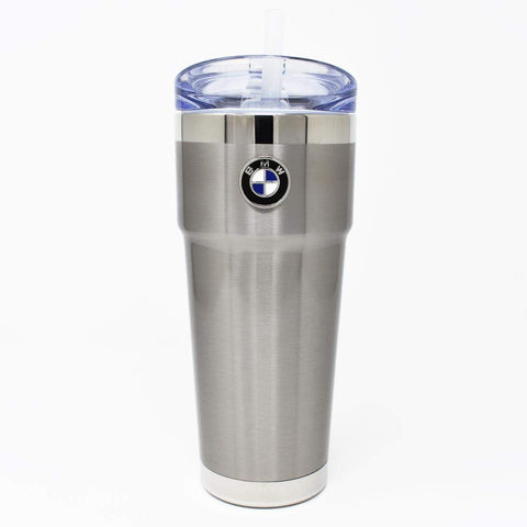 BMW Roundel Travel Mug with roundel logo for on-the-go temperature retention.