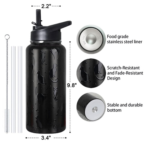 bmxbsk tumbler with two straws ready for on-the-go sipping.