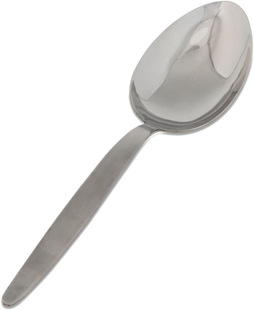 BNAZIND Kunz serving spoon in use over a bowl of vegetables