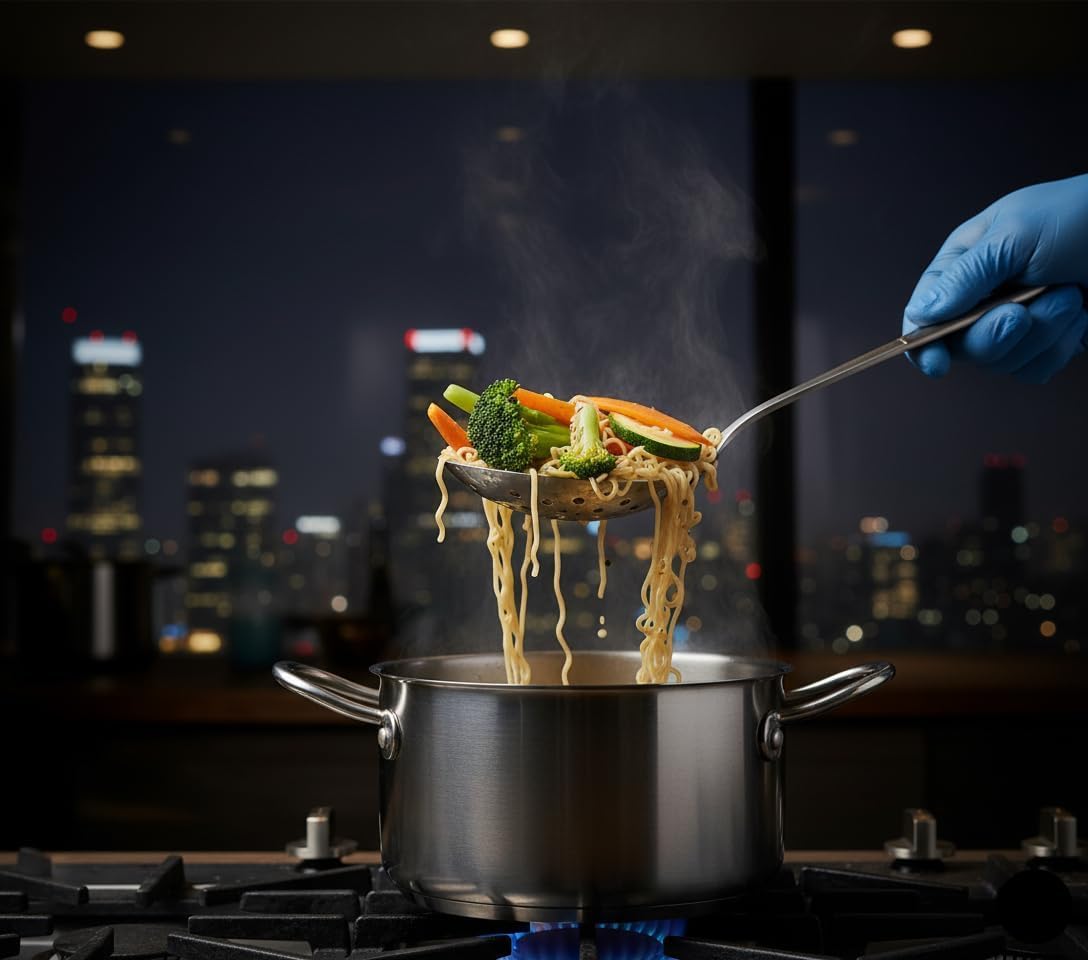 BNAZIND Kunz spoon is lead-free and non-magnetic for safe kitchen use.
