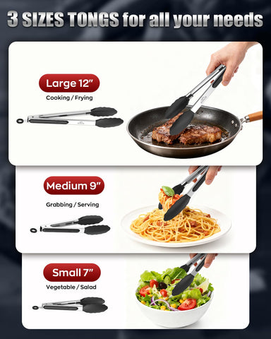 Bnlcd 3-piece set provides versatile options for grilling, roasting, and salads.