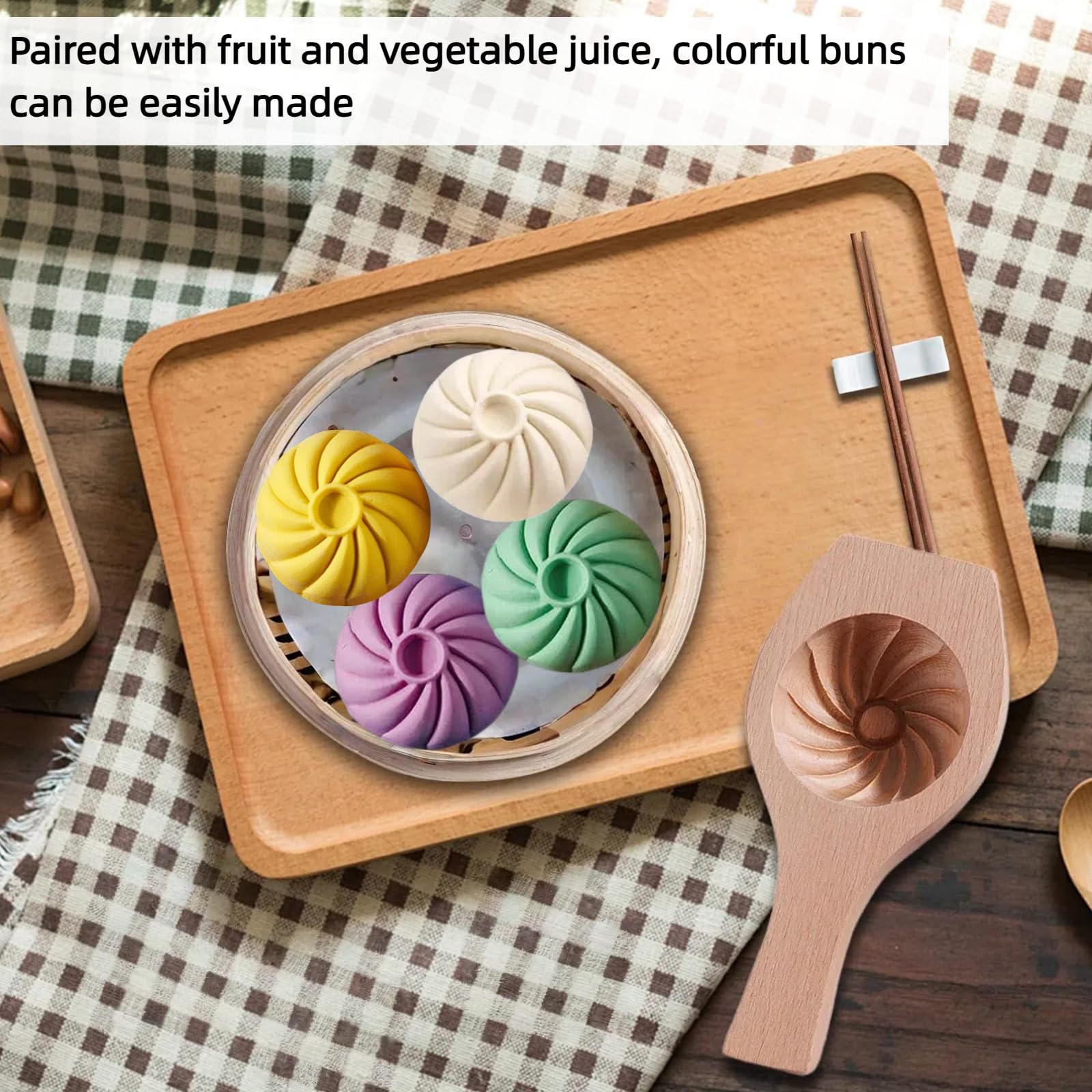 Bnrkmeb bao bun maker gift-ready packaging appeals to cooks.