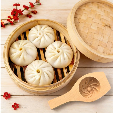 Bnrkmeb bao bun maker non-stick surface for easy release.