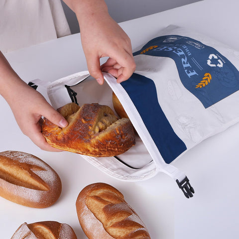BNUNWISH breathable cotton exterior and TPU lining protects crusts.