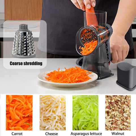 BNUNWISH round mandoline slicer blades for precise shredding and slicing.