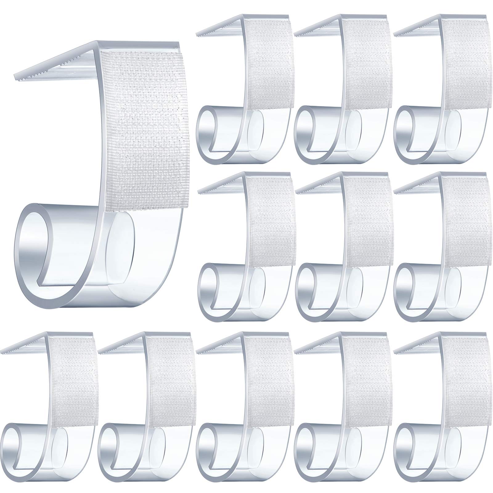 Boao 25-piece clips in package contents for table skirt setup.