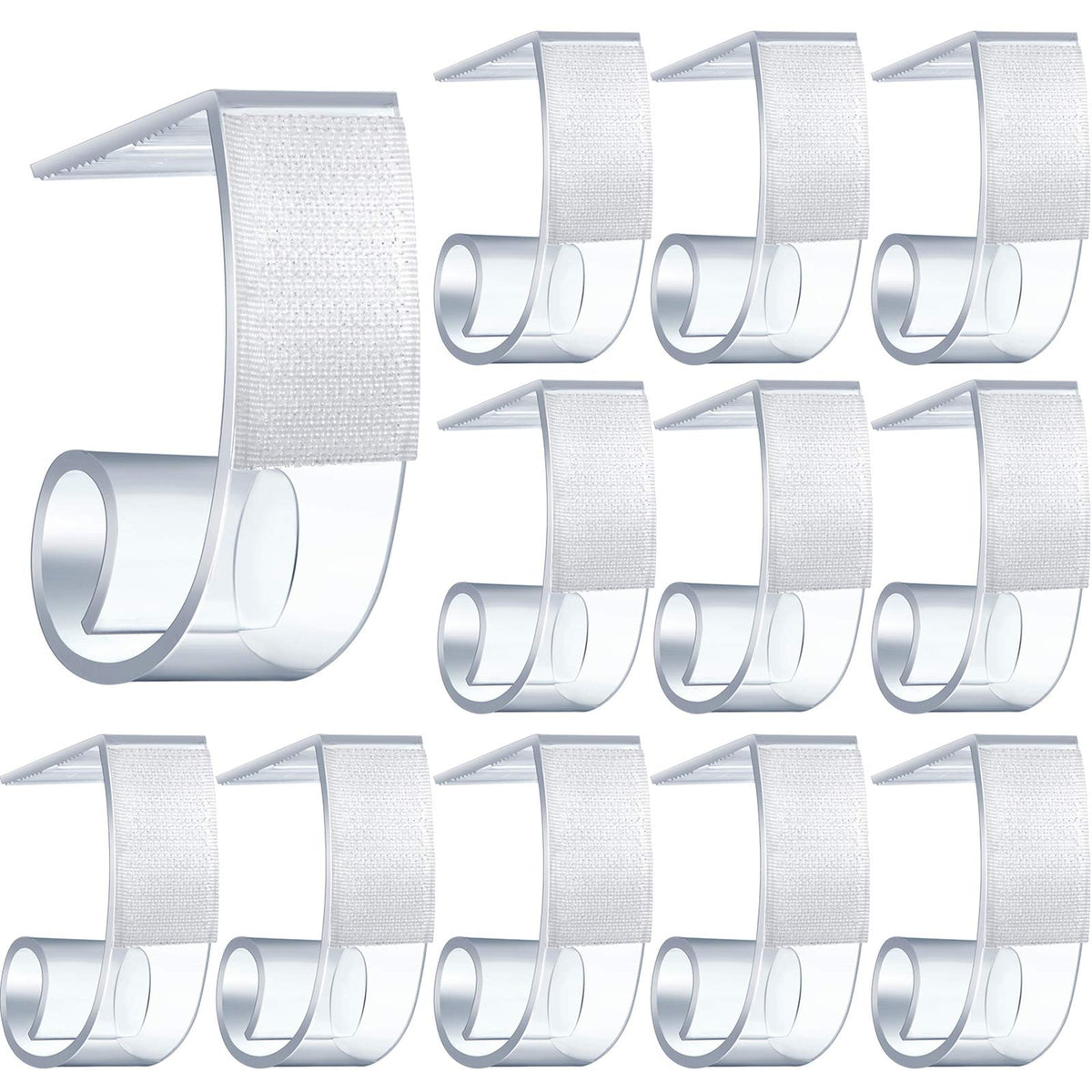 Boao 25-piece clips in package contents for table skirt setup.