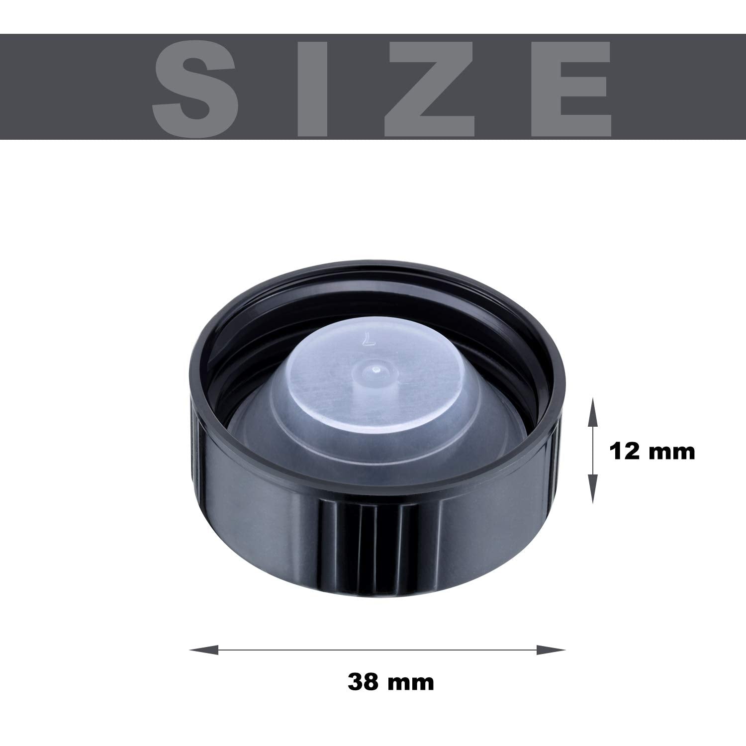 Boao amber Boston-round glass bottle cap for secure seal