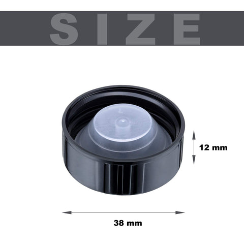 Boao amber Boston-round glass bottle cap for secure seal