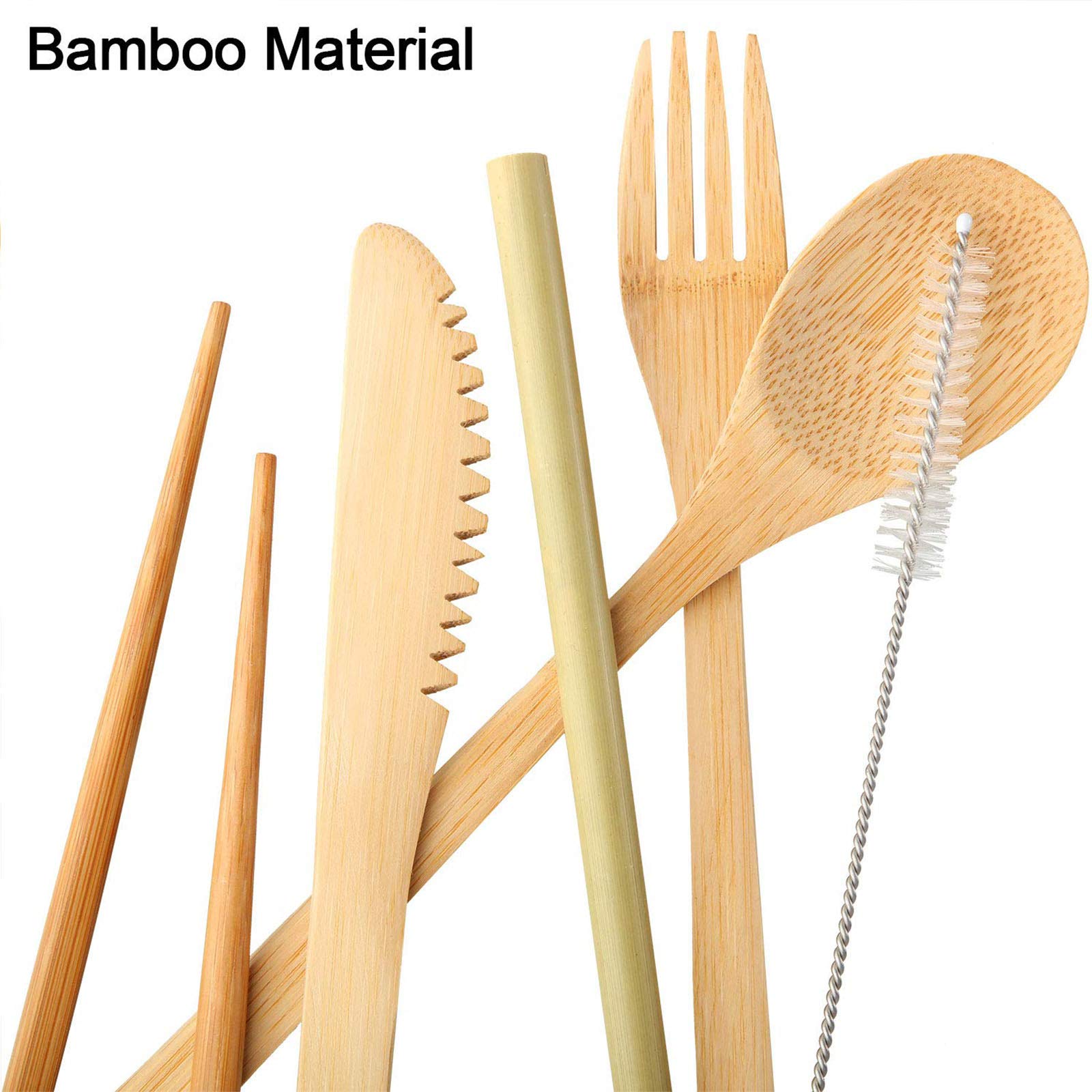 Boao bamboo utensils straw, eco-friendly option for beverages while traveling.