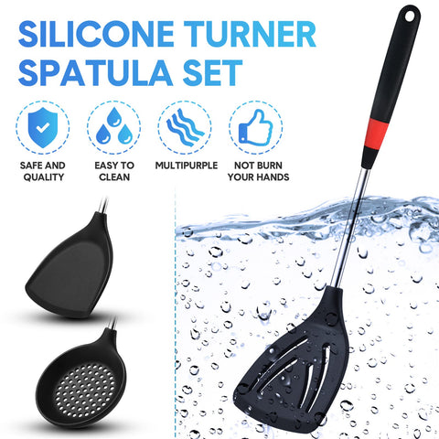 Boao spatula with ergonomic handle for comfortable grip while cooking