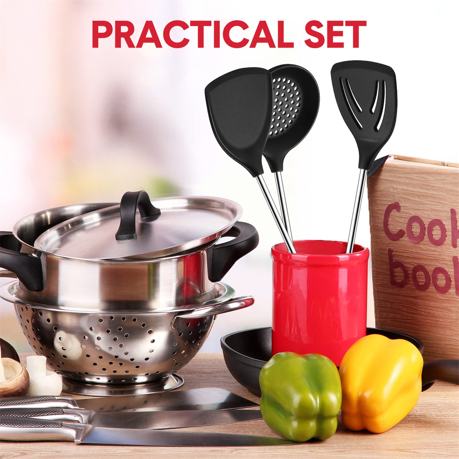 Boao hanging-hole design for easy kitchen storage and organization