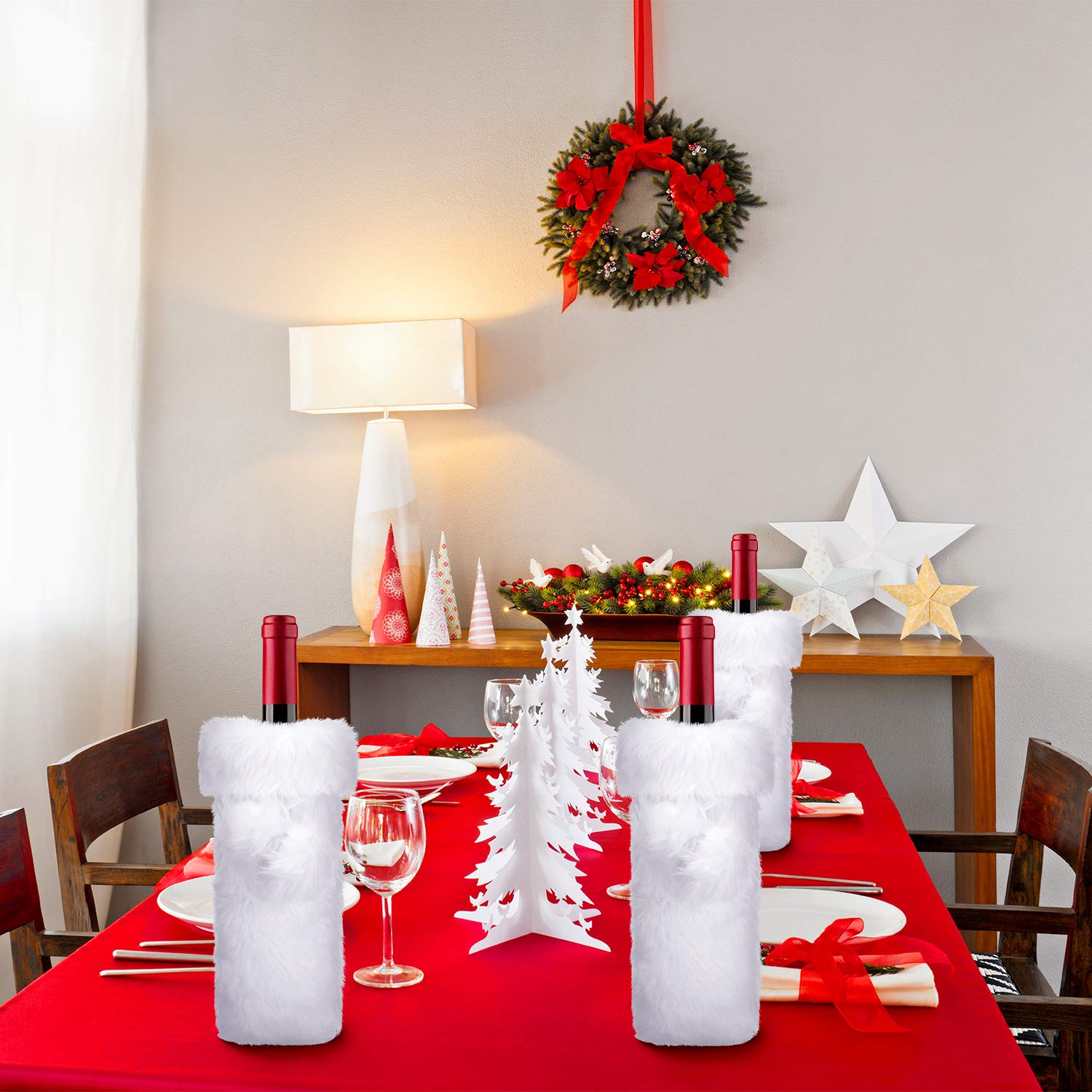 Boao festive bottle cover ideal for holiday gifting and entertaining.