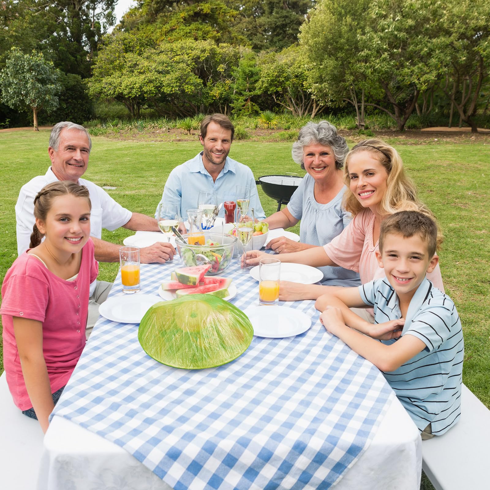 Boao picnic-ready covers blocking dust on foods